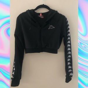 Kappa crop jacket🦋